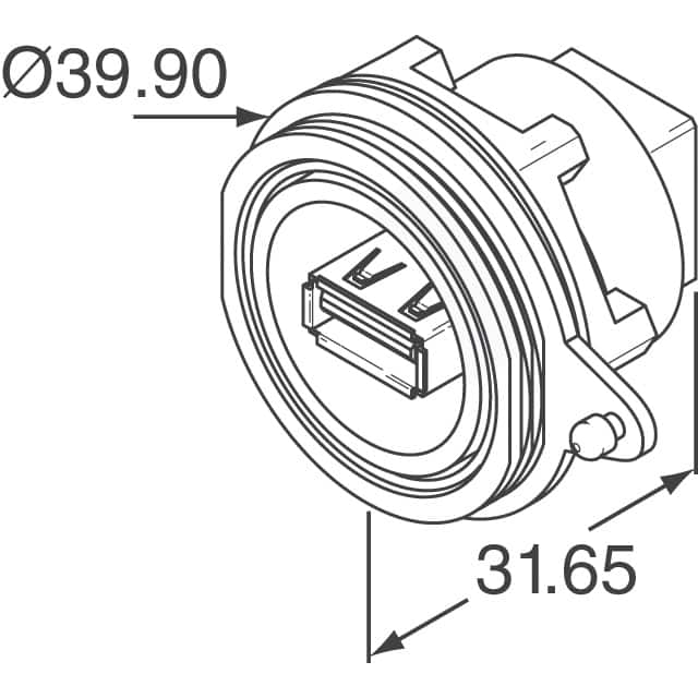 SCRU-01 Samtec Inc.  USB DVI HDMI Connector Adapters